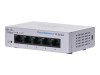 Switch Cisco CBS110-5T-D-EU, 5 Porturi Gigabit Ethernet, Unmanaged, Desktop