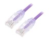 Patch cord UTP Cat6 LSZH Violet 2m
