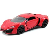 Macheta Metal Lykan Hypersport Fast and Furious, Scara 1:32, Deschide Usile, Jucarie Baieti, +3 Ani