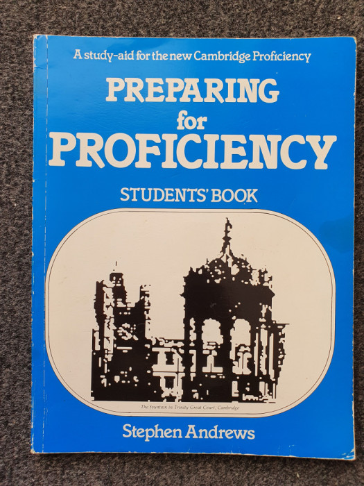 PREPARING FOR PROFICIENCY STUDENT&#039;S BOOK - Andrews