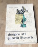 LITR23 Despre stil si arta literara