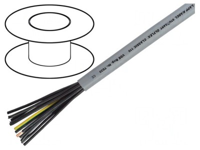 Cablu &amp;Ouml;LFLEX CLASSIC 110 9G0,75mm2 Neecranat 300V 500V Cu foto