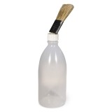 Recipient din plastic, cu perie, Edma 135155