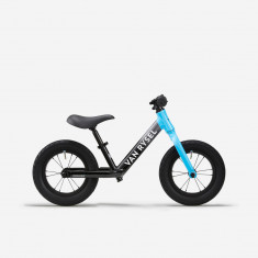 Bicicletă Fără Pedale 12 inch RUNRIDE RACING Gri Albastru Copii 3-5 ani