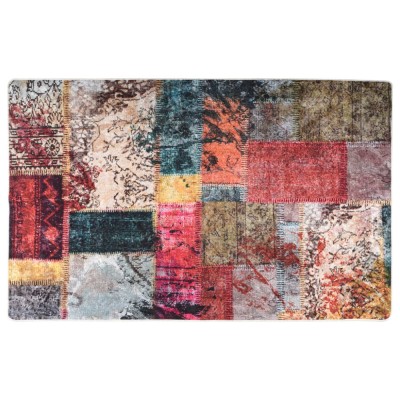 Gossi covor lavabil, mozaic multicolor, 160x230 cm, antiderapant foto