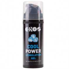 Gel Eros Cool Power Stimulation, pentru stimulare clitoris si orgasm intens femei, 30 ml