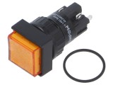Comutator ONPOW acţionat prin apăsare, 2A/220VAC, IP40