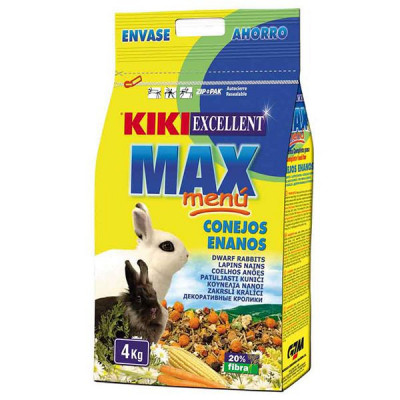 KIKI EXCELLENT MAX MENU - hrană pentru iepuri pitici 5 kg foto