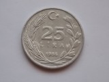 25 LIRA 1986 TURCIA