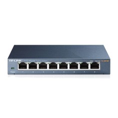 Switch 8 porturi gigabit TP-Link TL-SG108 SafetyGuard Surveillance foto