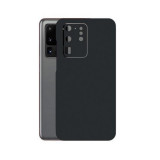 Set Folii Skin Acoperire 360 Compatibile cu Samsung Galaxy S20 Ultra (2 Buc) - ApcGsm Wraps Color Black Matt