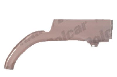 Segment reparatie aripa spate Skoda Favorit 1989-1995, Partea Dreapta, Spate, inferior cu parte prag, prag din metal foto