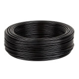 Cablu Coaxial H155 Cupru Culoare Negru Rola 100 m 50 ohm