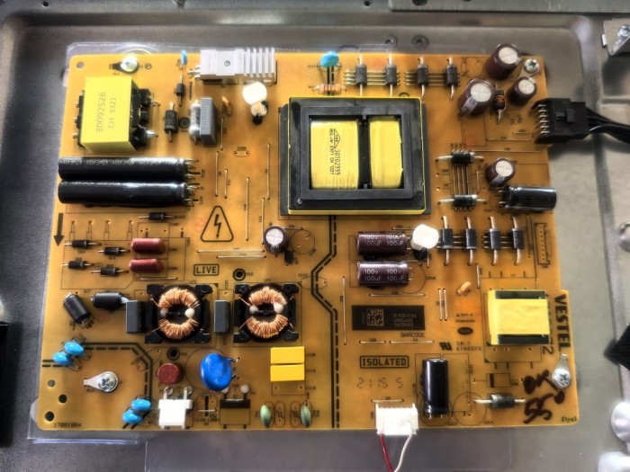 original:PSU Alimentation TV Toshiba 55UA4B63DG 17IPS72 170818R4