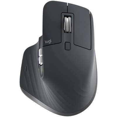 LOGITECH MX Master 3S Performance Wireless Mouse - GRAPHITE - BT - EMEA, &amp;quot;910-006559&amp;quot; (timbru verde 0.18 lei) foto