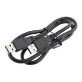 Cablu USB 3.0, A tata la USB A tata, 0.8m, 654523