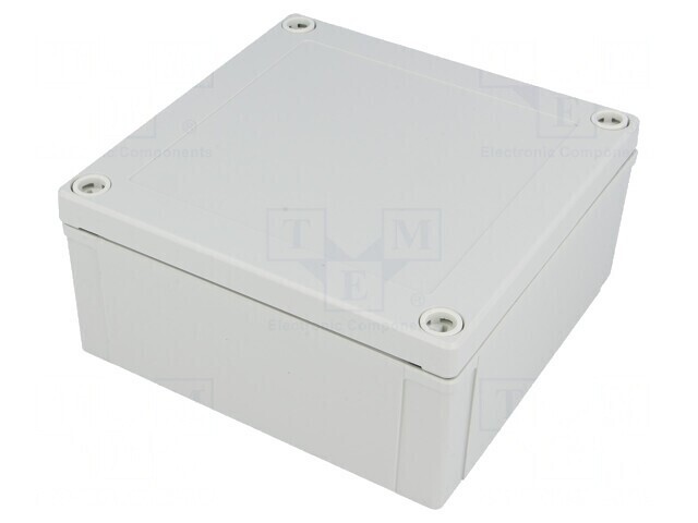 Carcasă universală gri ABS 130x130x60mm IK07