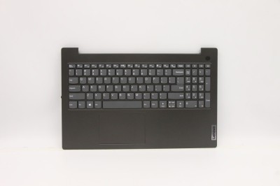 Carcasa superioara cu tastatura palmrest Laptop, Lenovo, V15 G2 ALC Type 82KD, 5CB1C18859, AP21S000110, EC21S000, HY560, gri, layout US foto