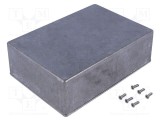 Carcasă universală GAINTA din aluminiu naturală 121mm x 171mm x 55mm