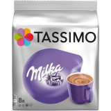 Capsule ciocolata calda, Jacobs Tassimo Milka, 8 bauturi x 225 ml, 8 capsule