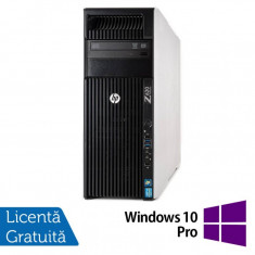 Workstation HP Z620, 1x Intel Xeon E5-1620 3.60GHz-3.80GHz Quad Core 10MB Cache, 32GB DDR3 ECC, 240GB SSD + 1TB HDD, nVidia Quadro 4000/2GB GDDR5 + Wi foto