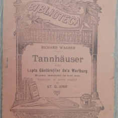 myh 622 - Biblioteca pt toti - 318 - Tannhauser - Richard Wagner