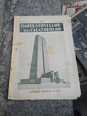 Ziarul Ştiinţelor şi al Călătoriilor nr.23/1930 foto