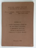 NORMATIV PENTRU EXECUTAREA LUCRARILOR DE INTRETINERE SI REPARARE A DRUMURILOR FORESTIERE , PRECUM SI REGLEMENTAREA CIRCULATIEI PE ACESTE DRUMURI , 198