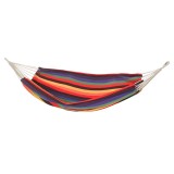 Outsunny Hamac din Bumbac și Poliester, Multicolor, Ideal pentru Relaxare &icirc;n Grădină sau pe Terasă, 2x1.5 m | Aosom Romania