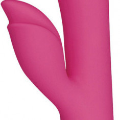 Vibrator Lovetoy Dreamer II, 7 Moduri Vibratii, Silicon, USB, Roz, 20.5 cm