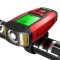 Lanterna pentru bicicleta 4 in 1 Superfire BM01, 300 lumeni, 5 functii,display cu afisaj LED, 3,5 ore de functionare,incarcare usb