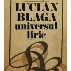 Ion Pop - Lucian Blaga universul liric (editia 1981)