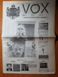 Ziarul VOX 1991-traditia monarhica a romanilor