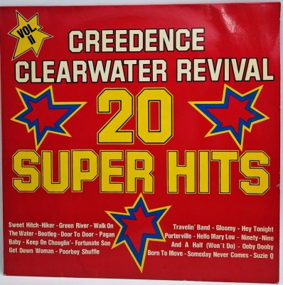 CREEDENCE CLEARWATER REVIVAL 20 Super Hits, vol. II _NM / VG+ vinyl,LP_Bellaphon foto