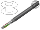 Cablu Xtra Guard Flex 7x26AWG PVC 30,5m Gri &Icirc;nchis 300V