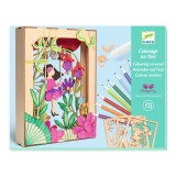 Set creativ diorama 3D din lemn "Aliz&eacute;e", Djeco