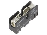 Clemă siguranţe cilindrice 30A 300V pentru şină DIN