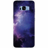 Husa silicon pentru Samsung S8 Plus, Purple Space Nebula