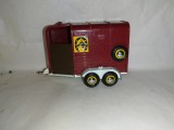 Bnk jc Britains Beaufort Double Horse Box Trailer, 1:32