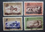 Cumpara ieftin ROMANIA 1955 LP 400 ZOOTEHNIE SERIE 4V. ștampilata