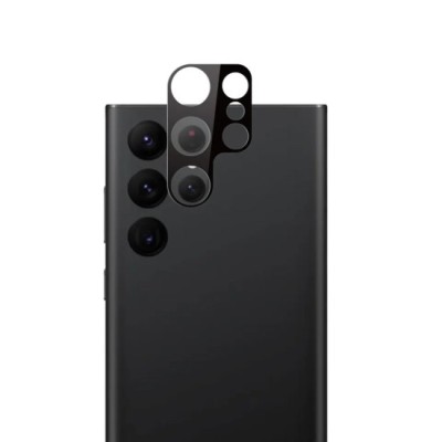 Folie pentru iPhone 16 / iPhone 16 Plus - Lito S+ Camera Glass Protector - Black Titanium foto