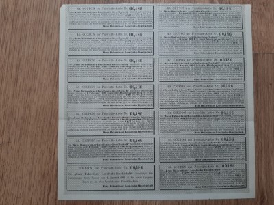 Actiuni cupoane la cota prioritară taloane Bucovina 1922 cale ferata 1929 foto