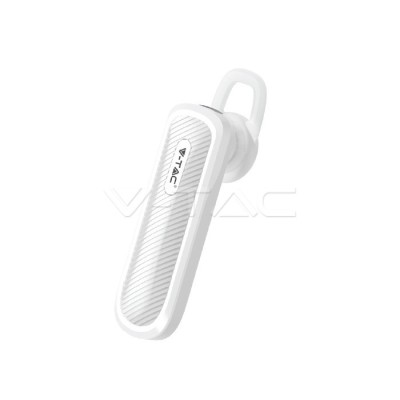 Cască Bluetooth 70mAh Albă COD: 7701 foto