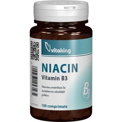 Vitamina B3 (Niacina) 100mg Vitaking 100cp foto