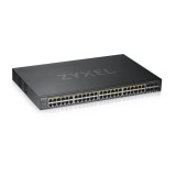 SWITCH PoE ZYXEL, port Gigabit x 48, SFP SFP x 2, managed, rackabil, carcasa metalica, &quot;GS192048HPV2-EU0101F&quot; (timbru verde 2 lei)