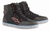 Ghete Alpinestars J-6 WP Canvas, culoare negru/gri/portocaliu, marime 42 Cod Produs: MX_NEW 34052412PE