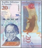 Venezuela 2018 - 20 bolivares, necirculata
