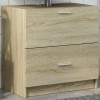 Dulap Chiuveta Stejar Sonoma 59x37x59 cm Lemn Prelucrat Baie