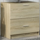 VidaXL Dulap de chiuvetă, stejar sonoma, 59x37x59 cm, lemn prelucrat