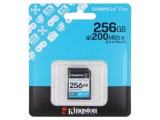 Card Memorie Kingston SDXC 256GB Class 10 UHS-I U3 Viteză 200MB/s SDG4/256GB